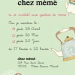 Les goûters chez mémé, un nouveau "mini-événement"